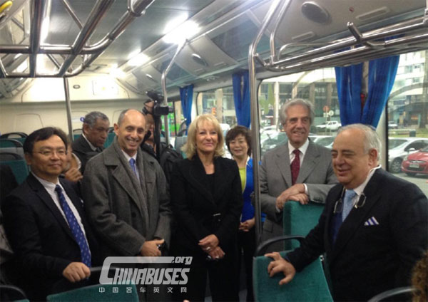 President of Uruguay Attends Launch of Yet Another BYD Pure Electric Urban Mobility Solution