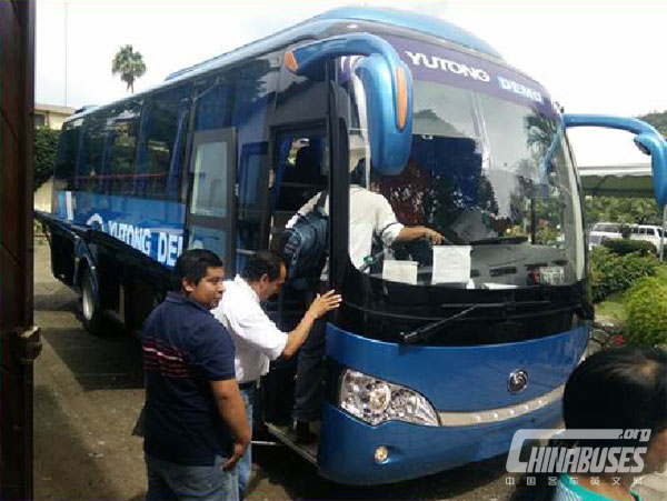 Yutong Launches V7 Promotional Activities in Guatemala