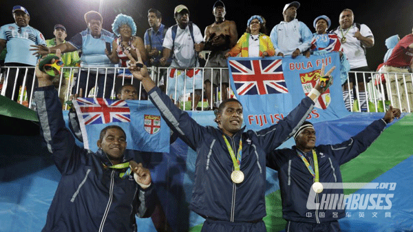 Bonluck Coaches Get Fiji Olympic Heroes Home