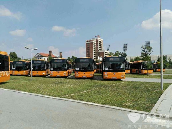 110 Units Yutong Buses Arrived in Bulgaria for Operation 