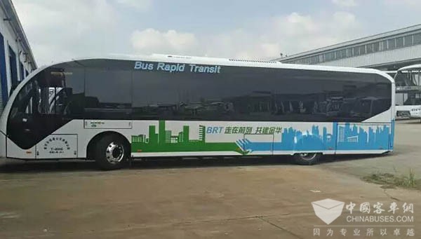 Youngman Buses Soon to be Delivered to Jinhua No.3 & No.4 BRT Line 