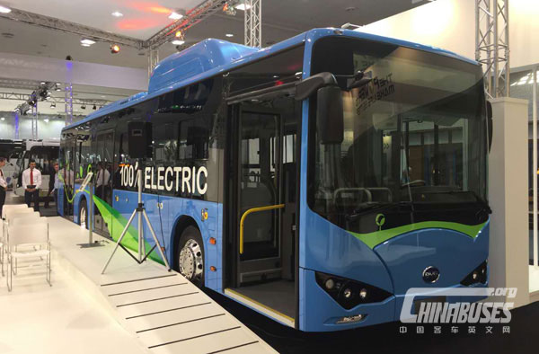 BYD makes IAA debut with world’s first electric coach