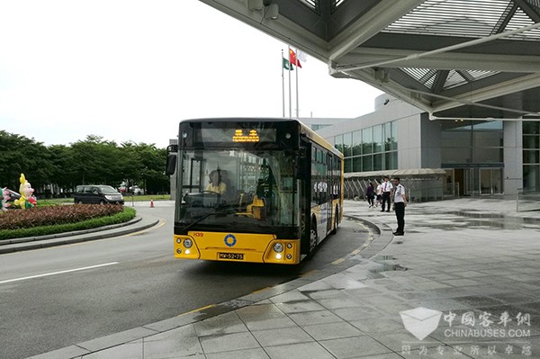 40 Units Higer Buses Start Operation in Macau