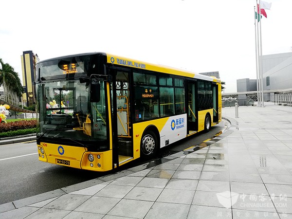 40 Units Higer Buses Start Operation in Macau 