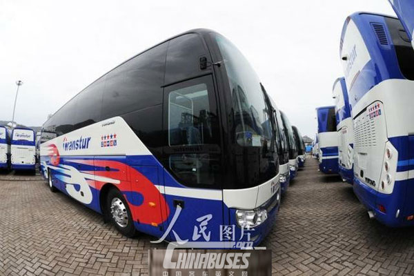 300-plus Units Yutong Buses Ready for their Shipping Abroad